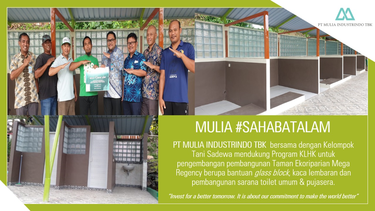 MULIA #SahabatAlam Pembangunan Taman Ekoriparian Mega Regency